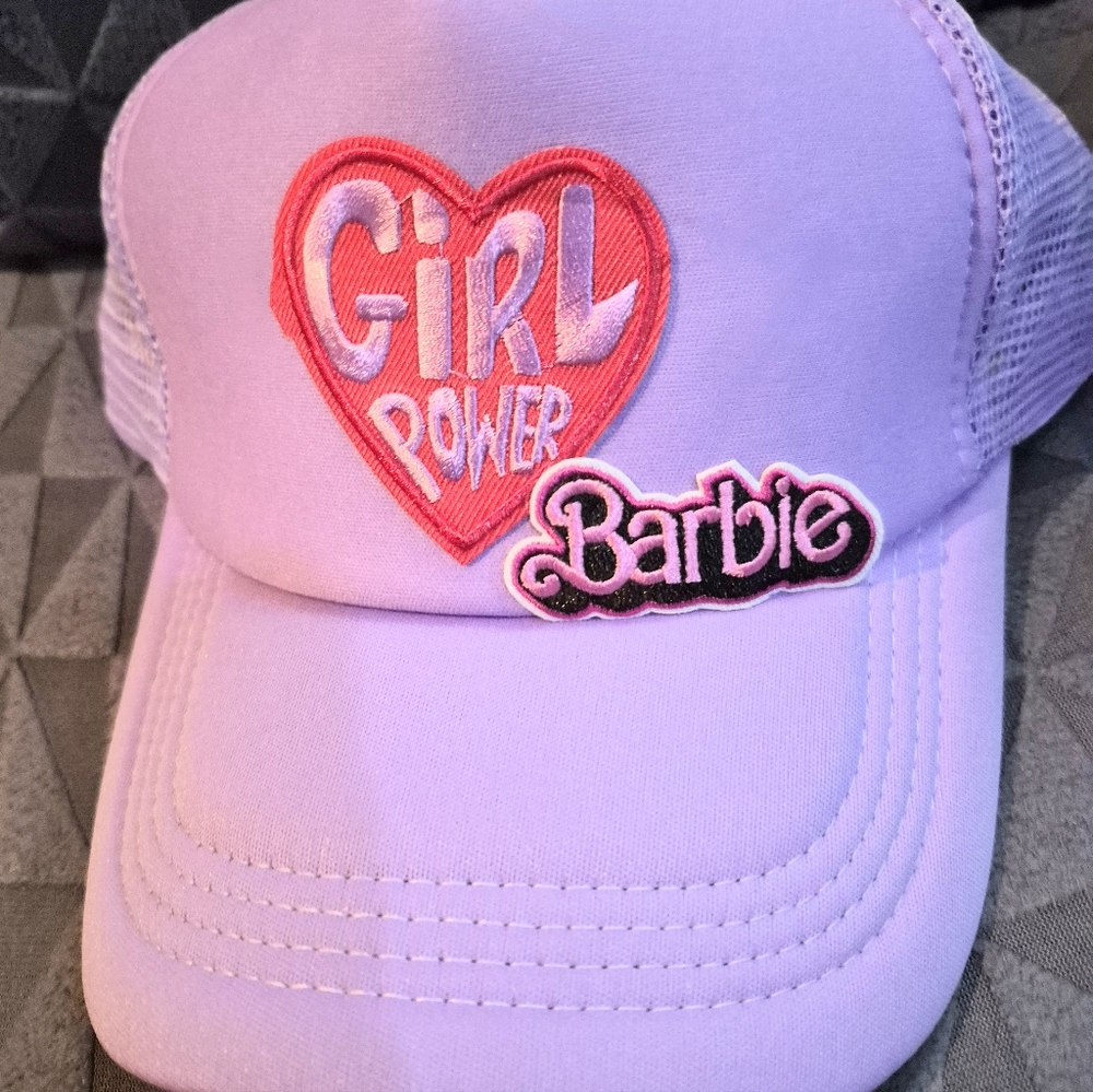 Handmade trucker hat with patches